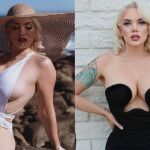 La modelo Jennifer Barlow perdió una pierna al infectarse con una bacteria que la prensa ha bautizado como "come carne"