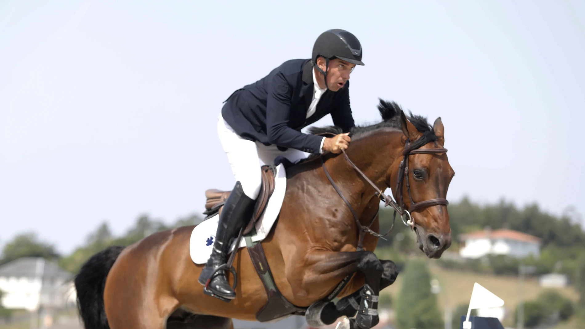 Armando Trapote, en el pasado Campeonato de Europa de Salto