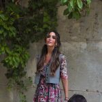 Roc&iacute;o Osorno con vestido de Zara.