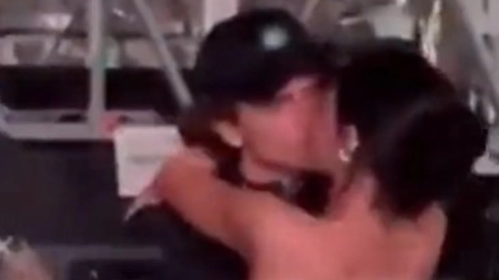 El beso de Kylie Jenner y Timothée Chalamet