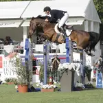 Armando Trapote, a lomos de "Tornado VS"