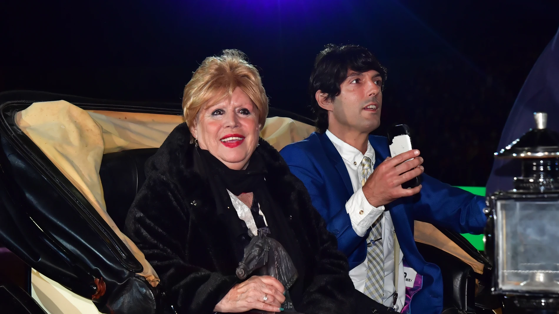 María Jiménez y su hijo, Alejandro