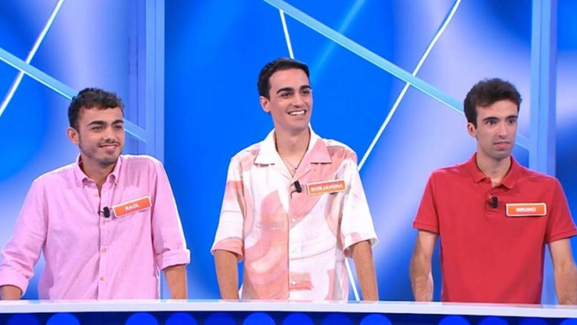 Raúl, Borjamina y Bruno, los Mozos de Arousa