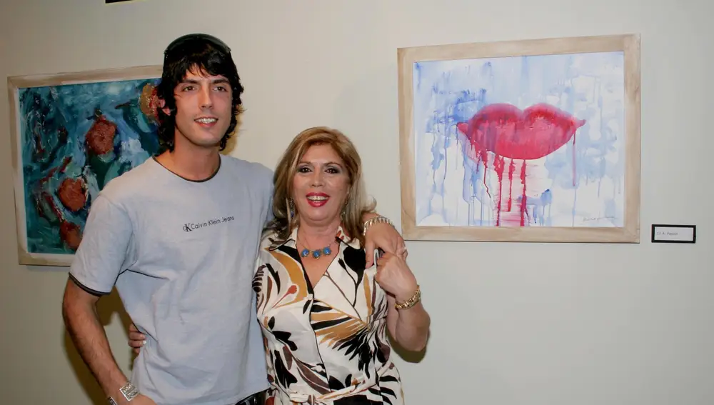 MARIA JIMENEZ IANUGURA EXPOSICION DE SUS PINTURAS Europa Press Reportajes (Foto de ARCHIVO) 19/04/2006