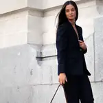 Victoria Federica con traje otoñal.