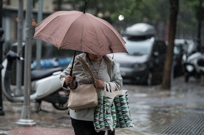 Chubascos y tormentas en la Comunidad de Madrid