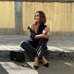 Vicky Martín Berrocal apuesta por el total black.