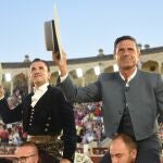 Puerta Grande para el rejoneador Diego Ventura en la tercera de feria en Albacete