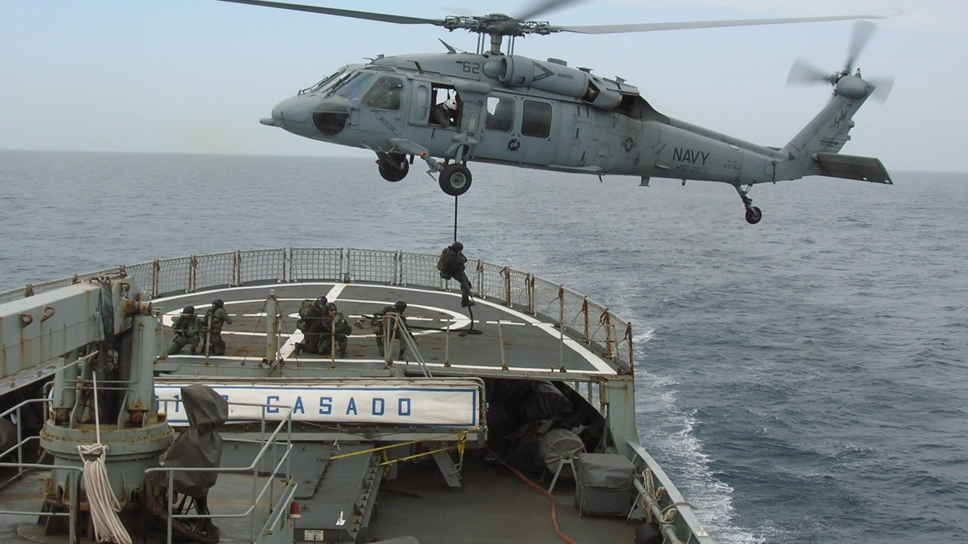Ejercicios de la Armada en la Bahía de Cádiz