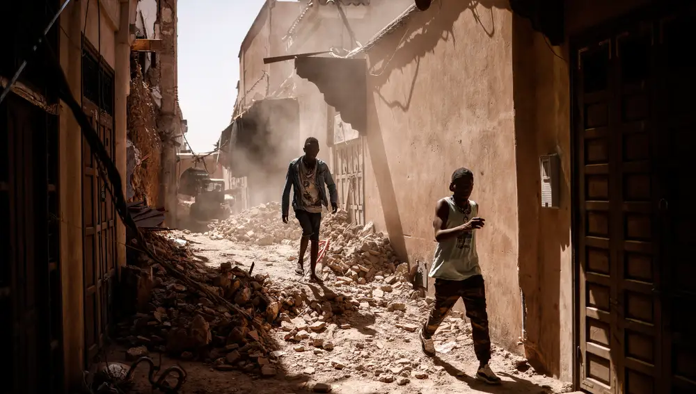 Destruction in Marrakesh as earthquake death toll nears 2,500