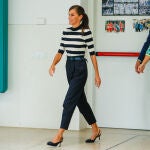 La reina Letizia inaugura el curso escolar.