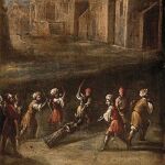 La imagen siendo arrastrada por las calles de Mequinez, por Juan Valdés Leal, 1681