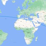 Ruta Singapur - NuevaYork