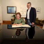 El presidente de la Diputación de Alicante se reúne con la delegada del Consell