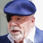 El excomisario José Villarejo hace declaraciones a los medios a su salida de la Audiencia Nacional
