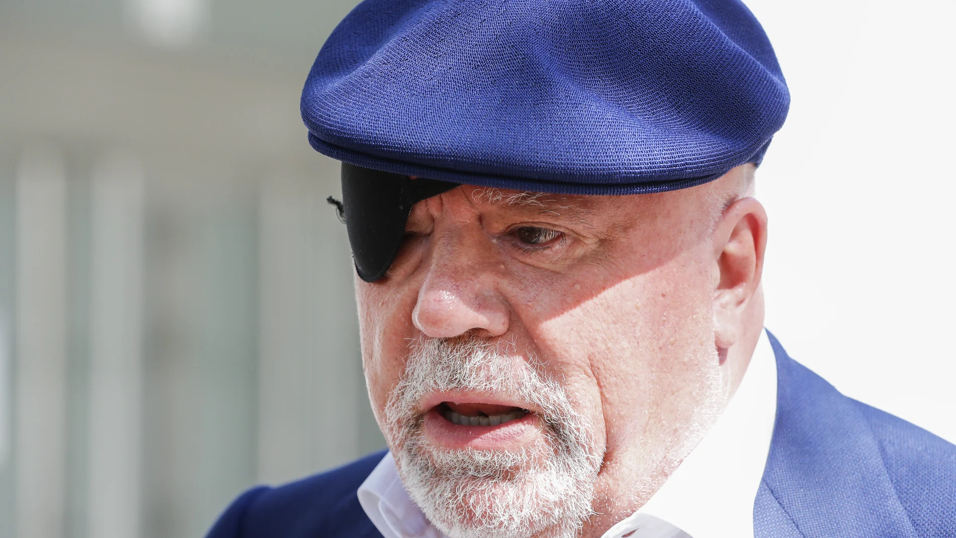 El excomisario José Villarejo hace declaraciones a los medios a su salida de la Audiencia Nacional