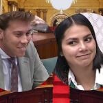"Love is in the air" en el Parlamento de Cataluña: Una diputada independentista piropea a uno de Vox y su respuesta se vuelve viral 