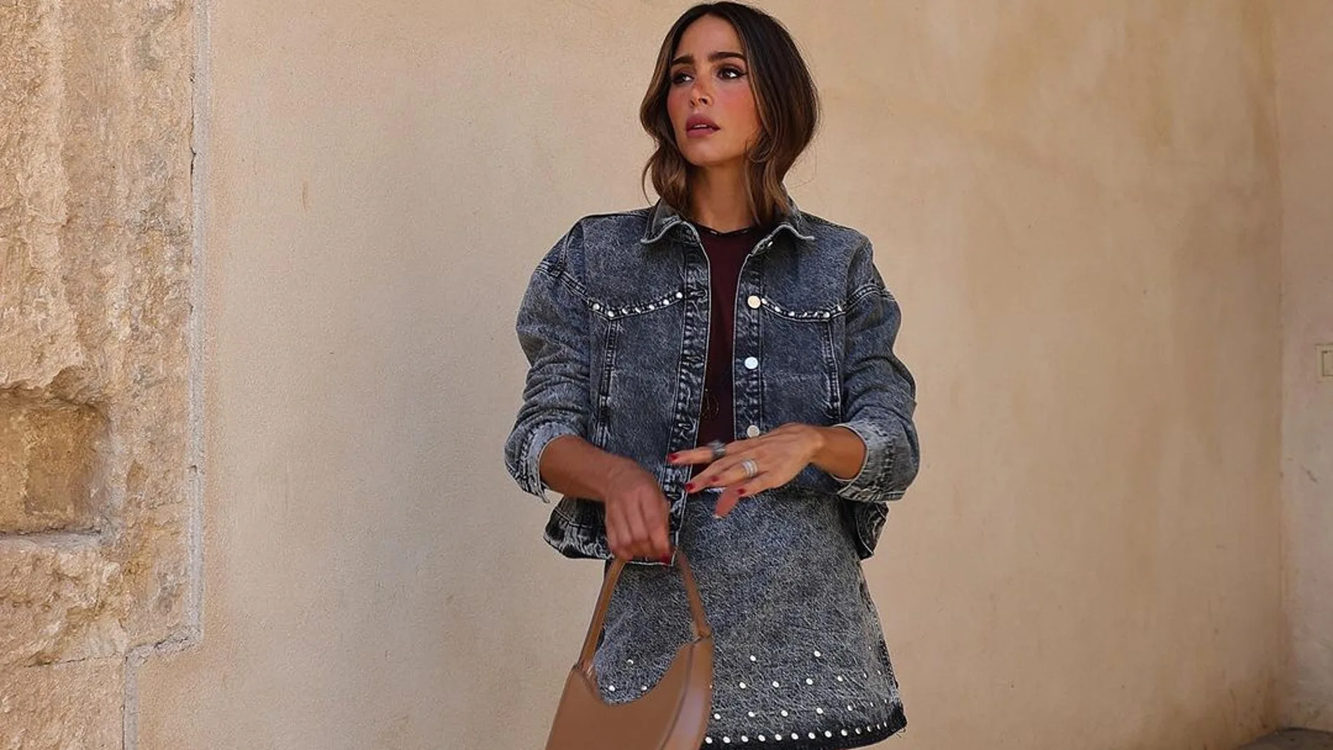 Rocío Osorno con look de Zara.