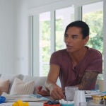 Chabeli Iglesias y su hermano Julio José