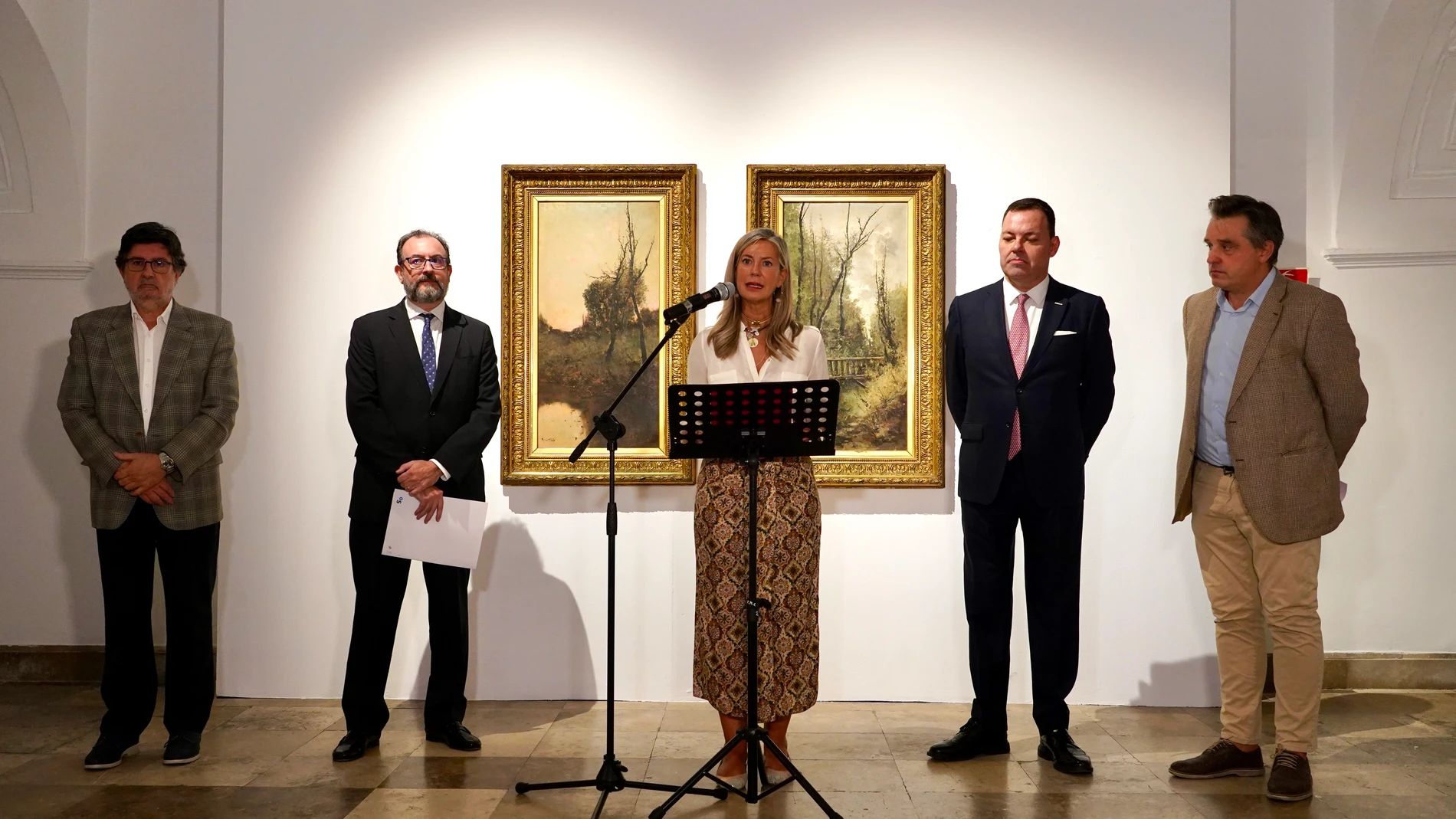 Inauguración de la muestra de Sorolla en el Museo de la Pasión