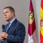 Emiliano García-Page recibe a Alba Redondo