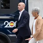 Luis Rubiales en la Audiencia Nacional @Gonzalo Pérez Mata
