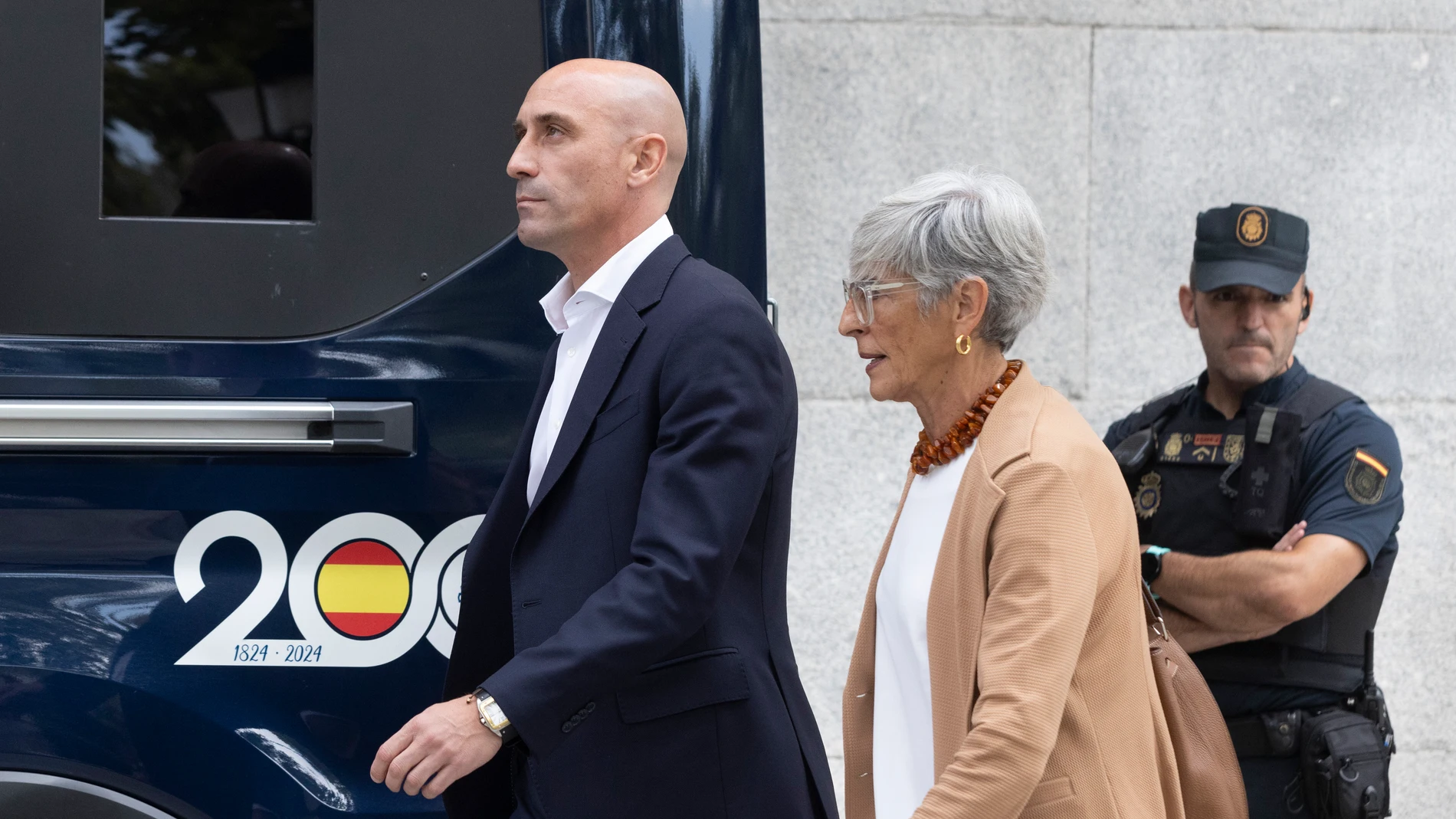 Luis Rubiales en la Audiencia Nacional @Gonzalo Pérez Mata