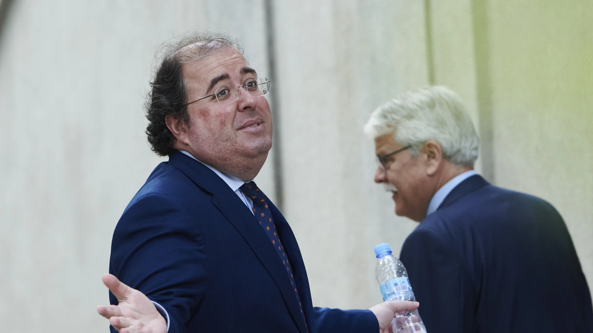El diputado del PP Alberto Casero tras prestar declaración voluntaria ante el Tribunal Supremo