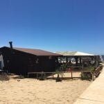 Un chiringuito de la costa de Huelva