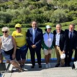 Presentación de la Copa Solheim en la Finca Cortesín, en el municipio malagueño de Casares