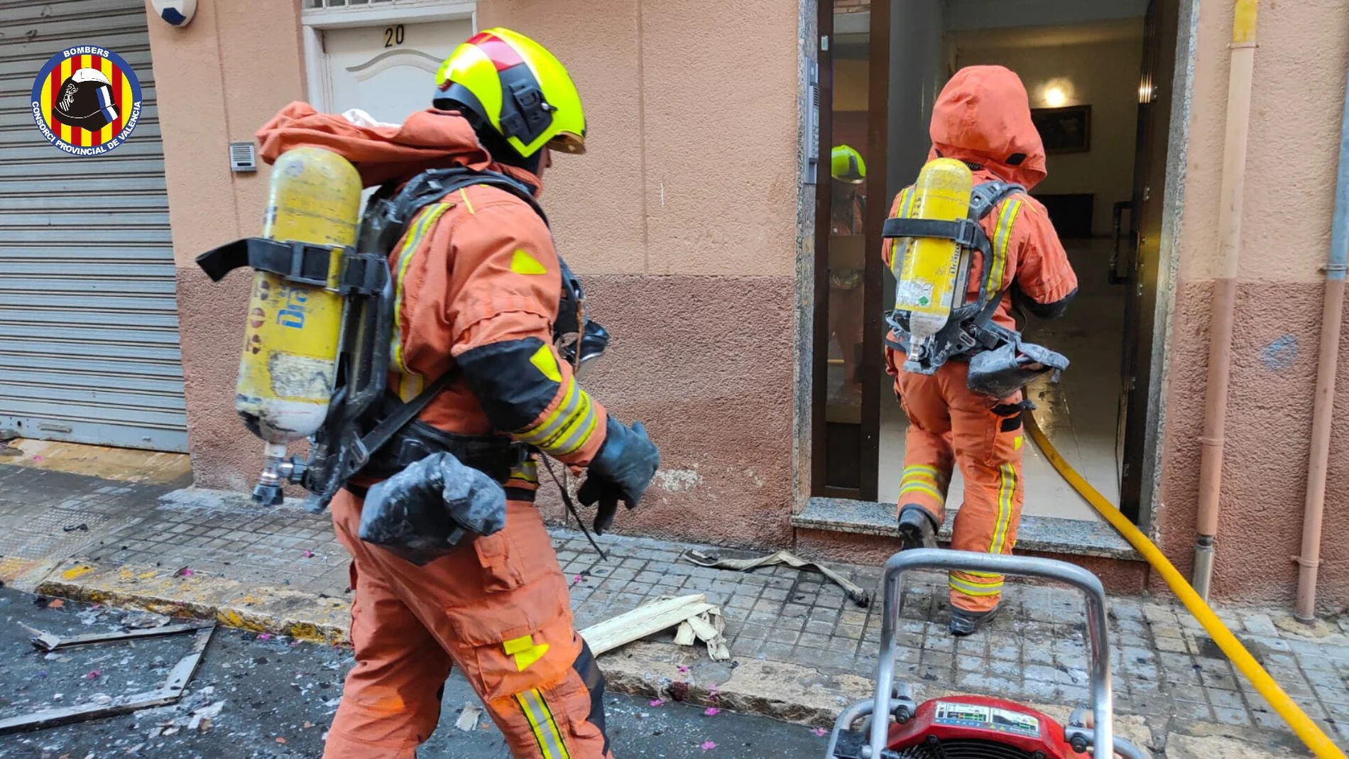 Un fallecido en el incendio en una vivienda de Alfafar (Valencia)
