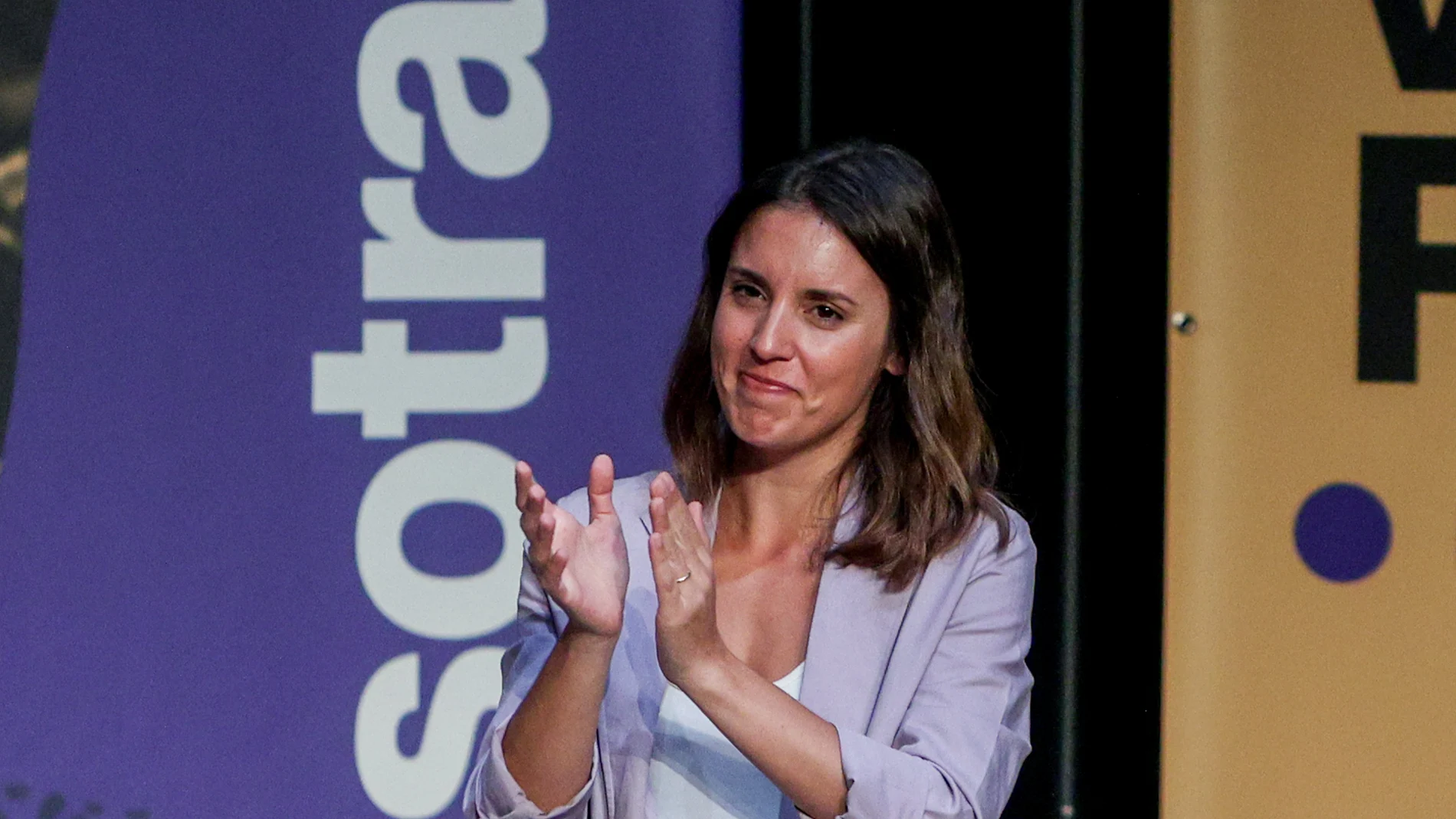 La ministra de Igualdad, Irene Montero