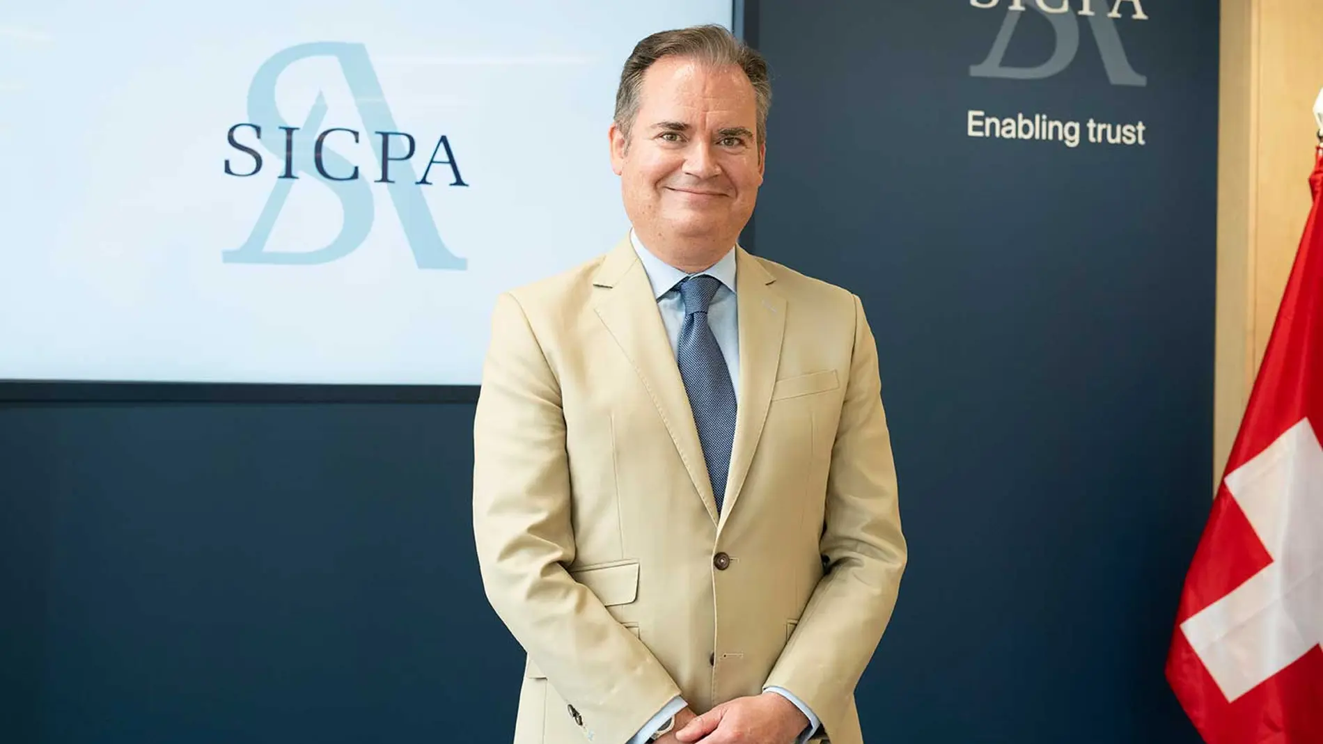 Martín Sarobe, el CEO de SICPA en España