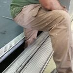Imagen del siniestro en el metro de Sevilla