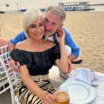 Ana María Aldón y su pareja Eladio