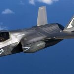 Un caza F-35