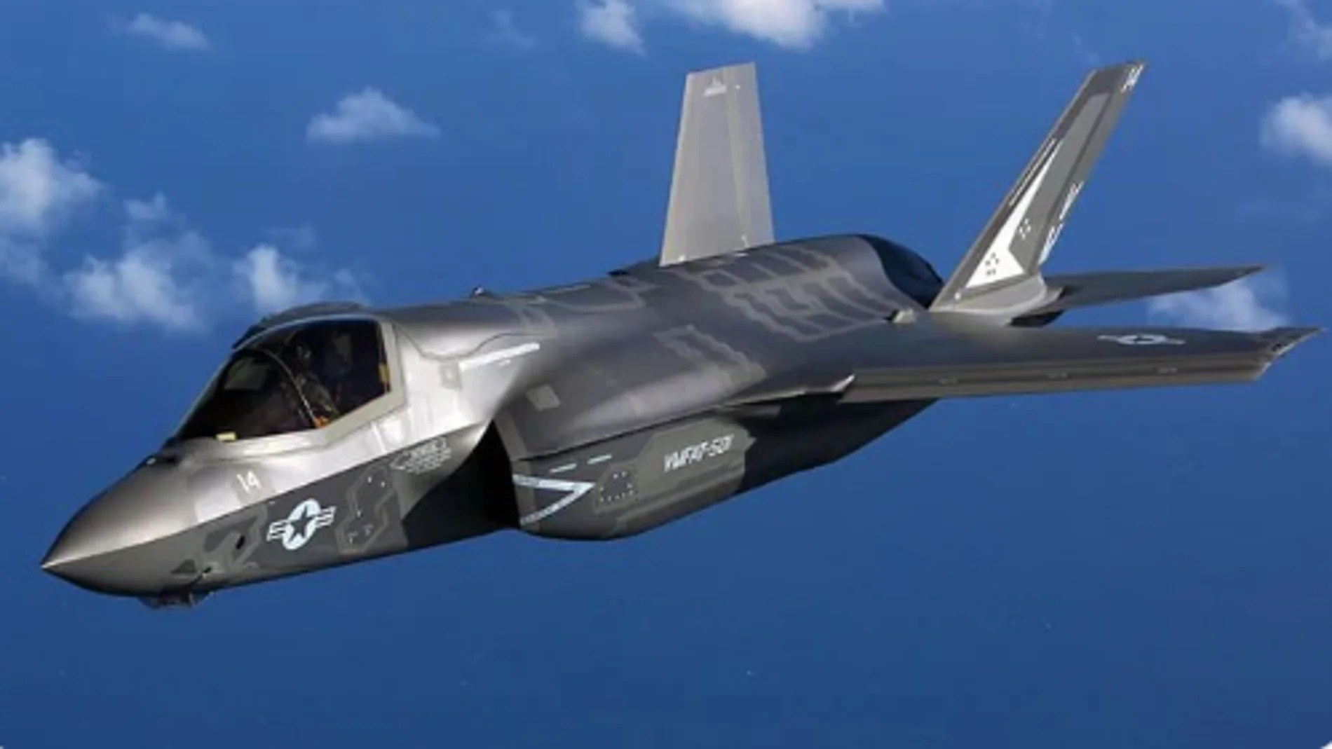 Un caza F-35