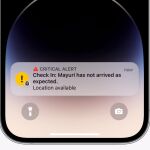 El truco de iPhone para que tus contactos sepan que has llegado sano y salvo a tu destino.