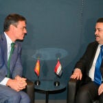 Reunión entre Pedro Sánchez y el presidente de Irak, Mohamed Shia al Sudani