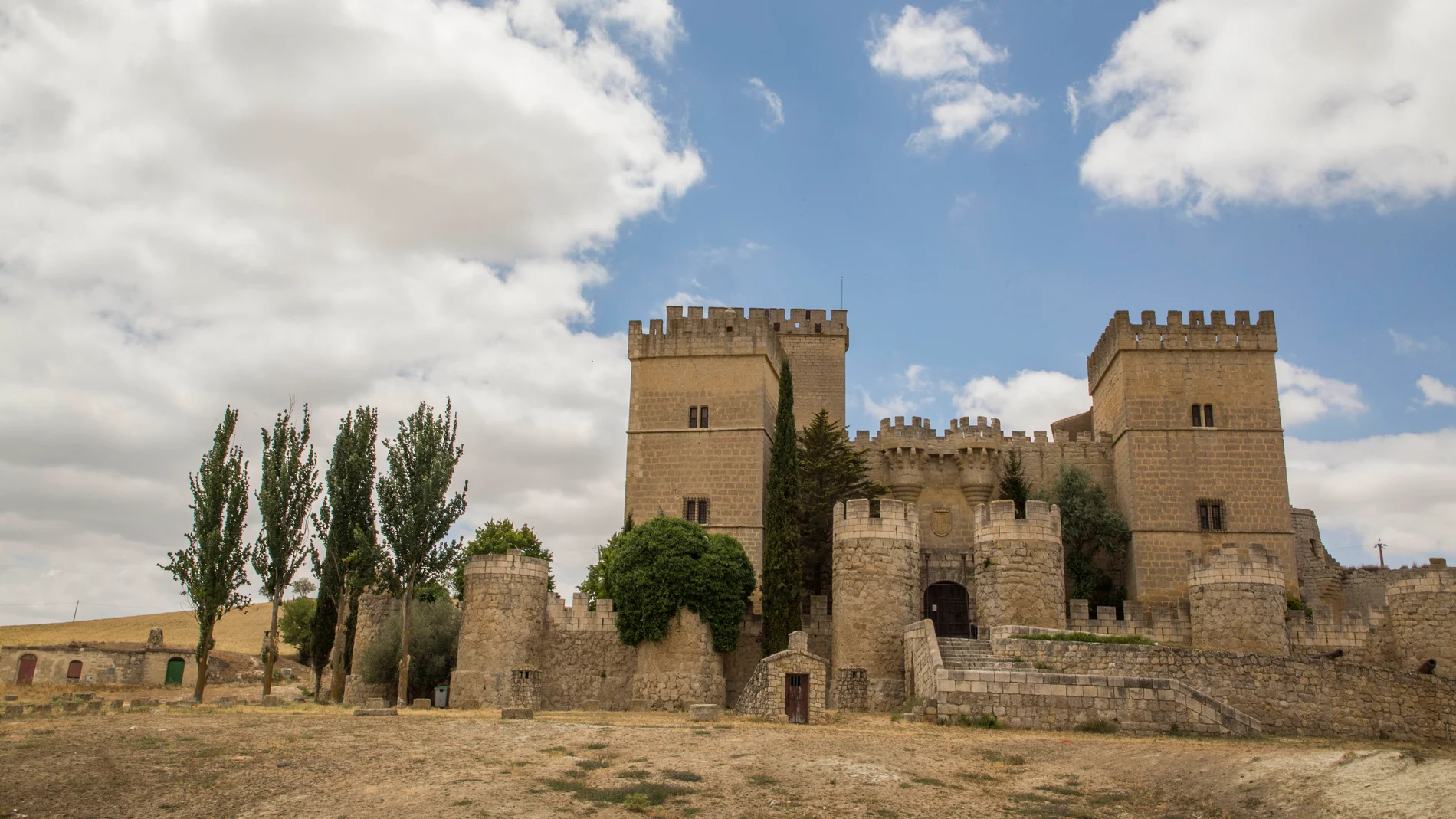 Castillo de la localidad palentina de Ampudia