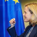 ECOFIN President Nadia Calvino attends Economic Dialogue at EU Parliament
