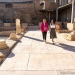 La primera fase de excavación del pórtico del Teatro Romano de Cartagena, a punto de finalizar