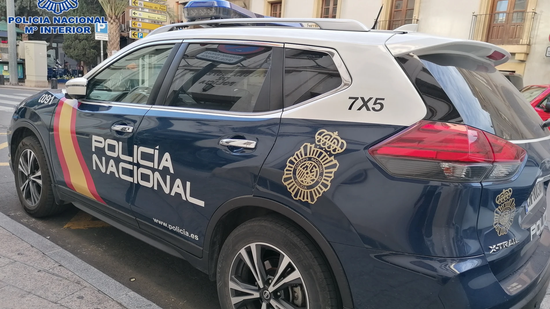 Una patrulla de la Policía Nacional