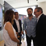 Josep Vicent Pérez, director de la Orquesta ADDA Simfònica, hoy en la rueda de prensa de los Grammy Latinos en Alicante.