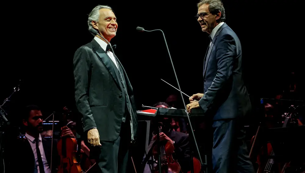 Andrea Bocelli actúa en el WiZink Center