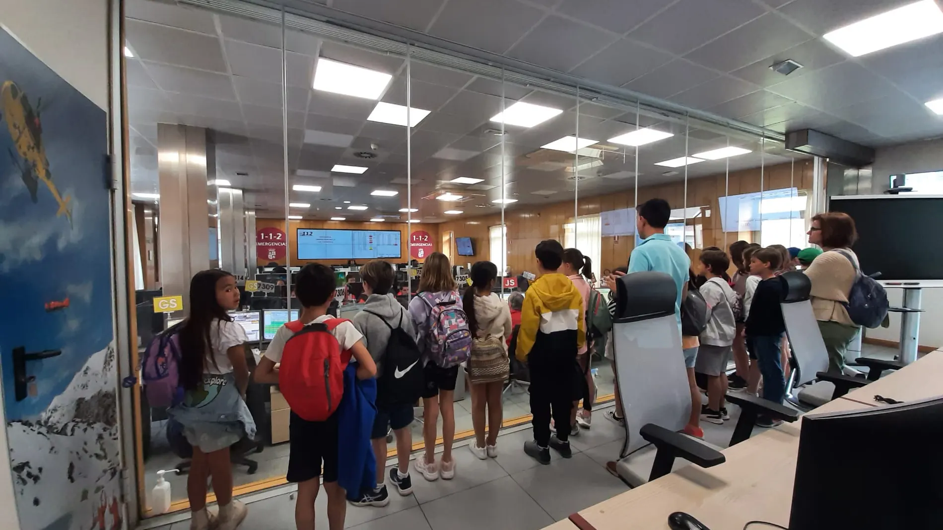 Arranca el programa de charlas y visitas al Servicio de Emergencias 112 Castilla y León
