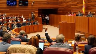 Pleno de las Cortes de Castilla y Le&oacute;n