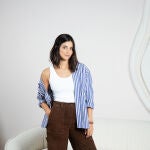 María García de Jaime con nuevo look. 
