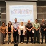 Inauguración de las jornadas formación Policía Local, en la que ha participado entre otras autoridades la alcaldesa Miriám Andrés
