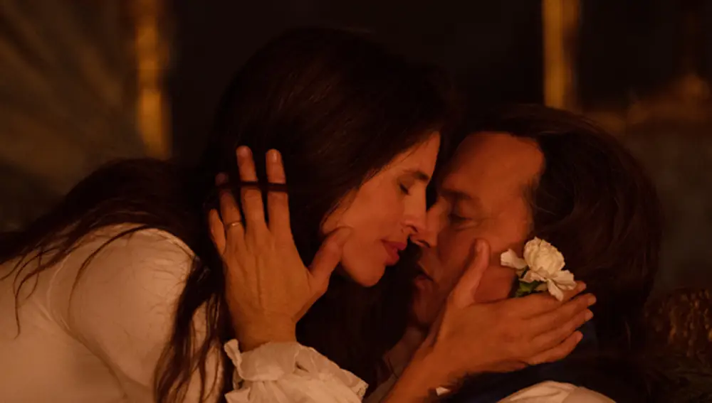 Maïwenn y Johnny Depp en "Jeanne du Barry"
